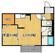 ソレールヴィラII　Ｃ棟  ｜ 福岡県北九州市八幡西区御開2丁目（賃貸アパート1LDK・1階・32.77㎡） その2