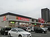サンドラッグ／共立大前店 (1、112m)