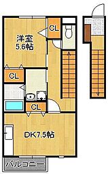 ソレジオ頃末 2階/-