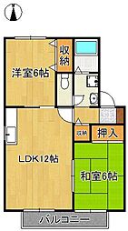 アザレアＭ 2階