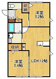 クレストヴィラ 壱番館 1階/-