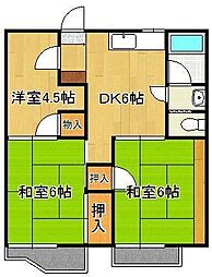 フォーブル力丸 2階/-