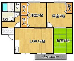 プリシェール浅川B 2階/-