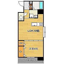 グレイスガーデン岬の山  ｜ 福岡県北九州市若松区古前1丁目（賃貸マンション1LDK・5階・40.42㎡） その2