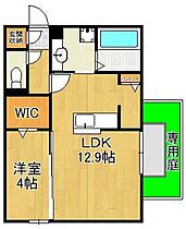 D-ROOM則松  ｜ 福岡県北九州市八幡西区則松5丁目（賃貸アパート1LDK・1階・42.79㎡） その2