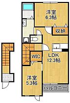 ラ・カサブランカ  ｜ 福岡県北九州市八幡西区陣原1丁目（賃貸アパート2LDK・2階・57.84㎡） その2