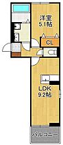 Polonia　Wakamatsu　B棟  ｜ 福岡県北九州市若松区用勺町（賃貸アパート1LDK・2階・36.26㎡） その2