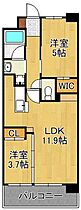 コンダクトレジデンスFUTAJIMA  ｜ 福岡県北九州市若松区童子丸1丁目（賃貸マンション2LDK・5階・46.50㎡） その2