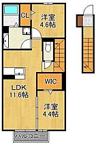 ポルタ宮前  ｜ 福岡県北九州市若松区宮前町（賃貸アパート2LDK・2階・54.99㎡） その2