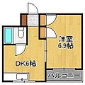 シティマンション筒井1階2.7万円