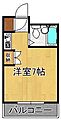 マリンコート7階1.9万円