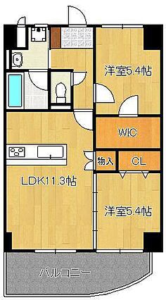 愛暮利伊フォーチュン北湊1_間取り_0