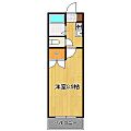 岡田SUNハイツ3階2.6万円