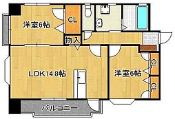 ディアコート鷹ノ巣 3階/-
