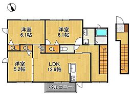 ShaMaison華里B棟 2階/-