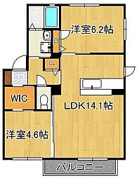 サンヒルズ華里A棟 2階/-