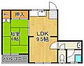 リビオン熊西2階4.0万円