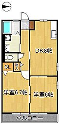 ブエナビスタ 2階/-