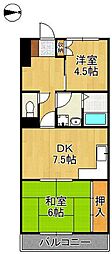陣山スカイマンション 6階