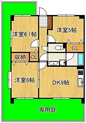 ライオンズマンション青山第3 1階
