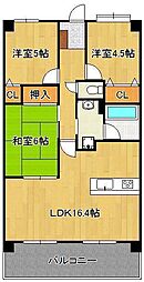 アクロス黒崎ロイヤルヒルズ1207 12階
