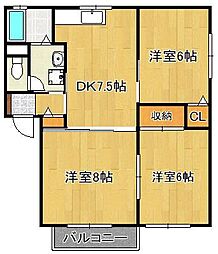アベニュー西尾A棟 2階/-