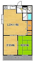 筑豊電気鉄道 三ヶ森駅 徒歩15分 2階/-