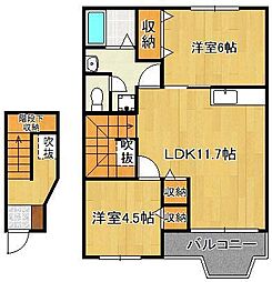 クレールコートI 2階/-