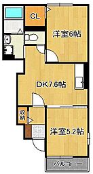 ヴィラ宮ノ前 参番館 1階