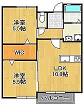 マキハウスII  ｜ 福岡県遠賀郡水巻町下二東3丁目（賃貸アパート2LDK・2階・49.79㎡） その2