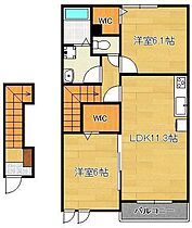 エテルノフェリーチェII  ｜ 福岡県直方市大字感田（賃貸アパート2LDK・2階・57.58㎡） その2