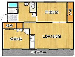 ヴィラナリー中間II 5号棟 4階
