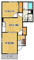 アヴニール遠賀　A棟 1階