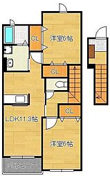 グリーンヒルズ旭C 2階/-