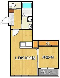 ＢＲＡＶＥ　ＢＡＳＥ遠賀　Ｓｏｒｔｈ 2階/-