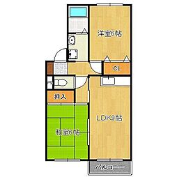 ドミール岡垣A・B 2階/-