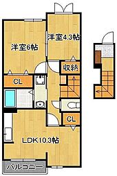 メゾングラースV 2階/-