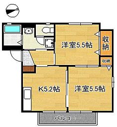 ディアス通谷 2階/-