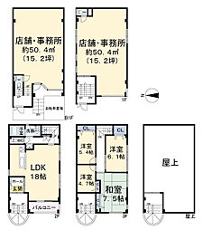 本町山室屋ビルの間取図画像