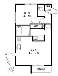 アイビーテラス 2階