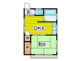 芝ブルーハイツ 301 ｜ 埼玉県川口市芝１丁目（賃貸マンション1DK・3階・28.00㎡） その2