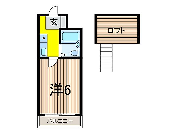 小林コーポ 101｜埼玉県戸田市中町１丁目(賃貸アパート1K・1階・17.00㎡)の写真 その2