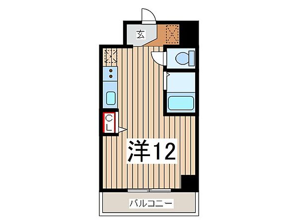 ハイポイント西川口 702｜埼玉県川口市並木３丁目(賃貸マンション1R・7階・24.65㎡)の写真 その2