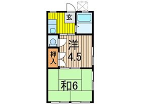 山形マンション 303 ｜ 埼玉県川口市前上町（賃貸マンション2K・3階・24.80㎡） その2