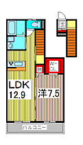 サークルレイ喜沢 202 ｜ 埼玉県戸田市喜沢２丁目（賃貸マンション1LDK・2階・53.32㎡） その2