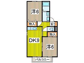 パティオ　壱番館 202 ｜ 埼玉県蕨市塚越５丁目（賃貸アパート2LDK・2階・50.12㎡） その2