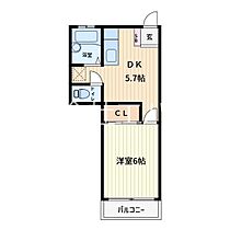 ハイムコバヤシ 202 ｜ 埼玉県蕨市錦町２丁目1-14（賃貸アパート1DK・2階・27.33㎡） その2