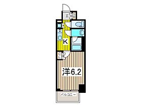 オープンブルーム川口並木 206 ｜ 埼玉県川口市並木３丁目（賃貸マンション1K・2階・21.97㎡） その2
