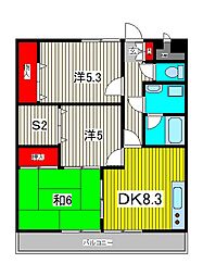ゼルコーバ1 3SDKの間取図画像