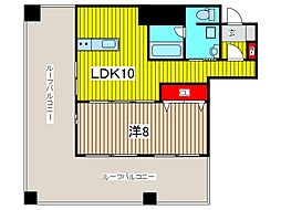アクシーズグランデ蕨2 1LDKの間取図画像